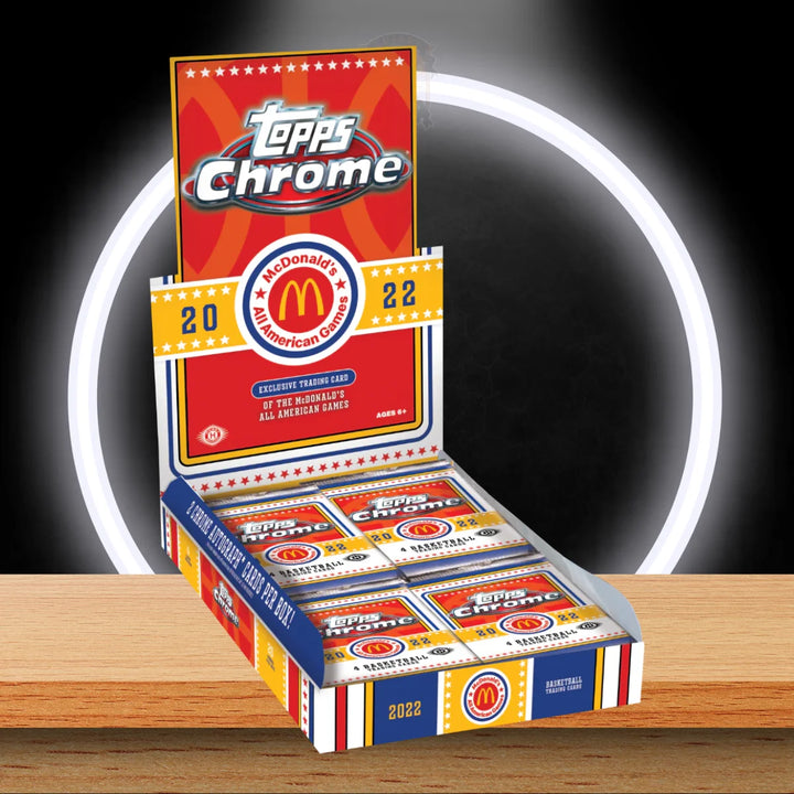 2022 Topps Chrome McDonald's All American Basketball Hobby Box