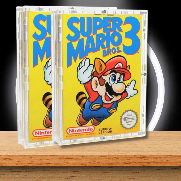 Acrylgehäuse 2er-Pack für NES Spiele