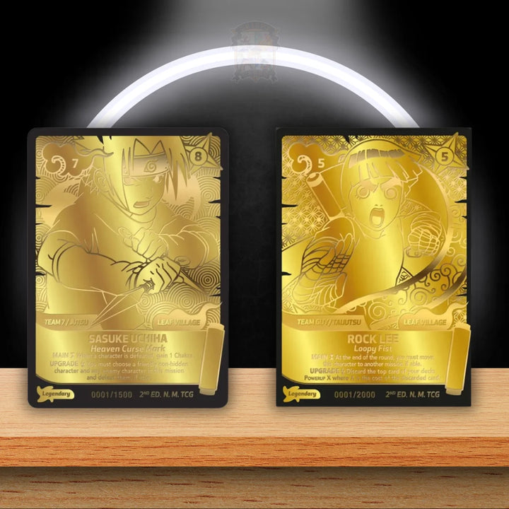 Naruto Mythos TCG Starter Set Itachi & Kisame Goldkarten