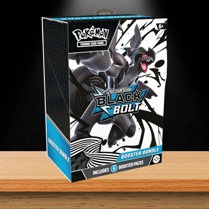 Pokémon Black Bolt Booster Bundle – Enthält 6 Boosterpacks für Spieler und Sammler.