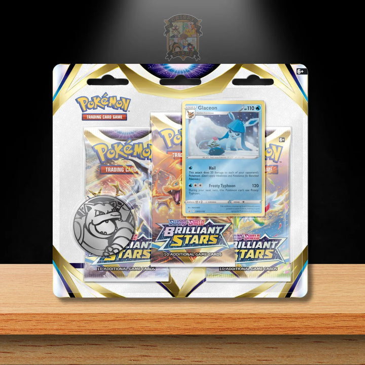 Pokémon Brilliant Stars 3-Pack Blister