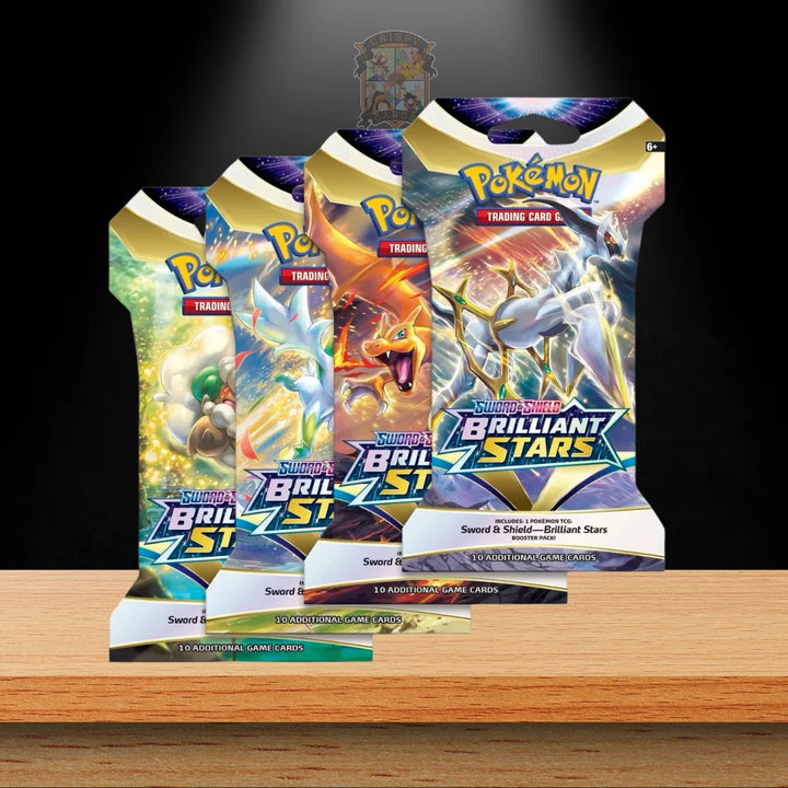 Pokémon Brilliant Stars Sleeved Booster