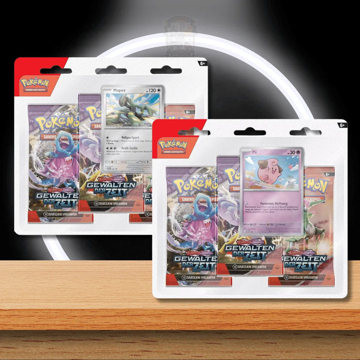 Pokémon Gewalten der Zeit 3 Pack Blister (DE)