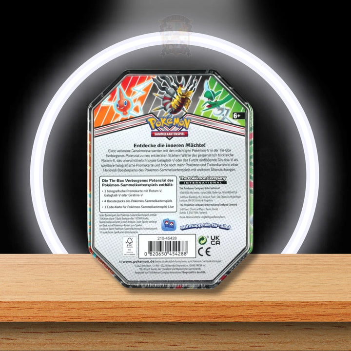 Pokémon Hidden Potential Tins Giratina V Tin-Box (DE)