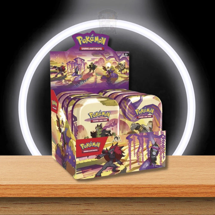 Pokémon Nebel der Sagen Mini Tin Display (DE)