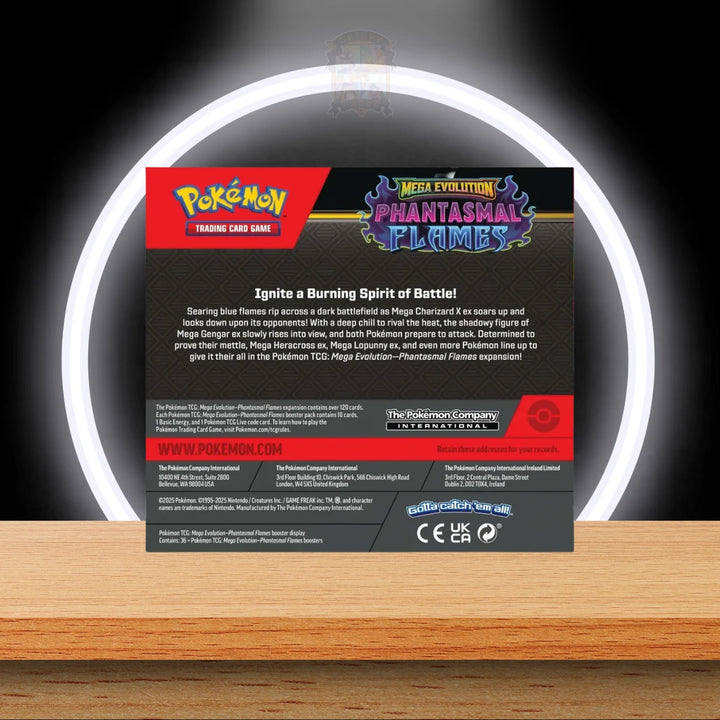 Pokémon Phantasmal Flames Display (ENG)