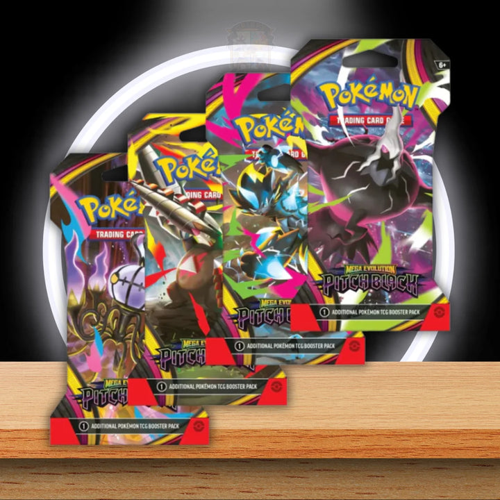 Pokémon Pitch Black Sleeved Booster (ENG)