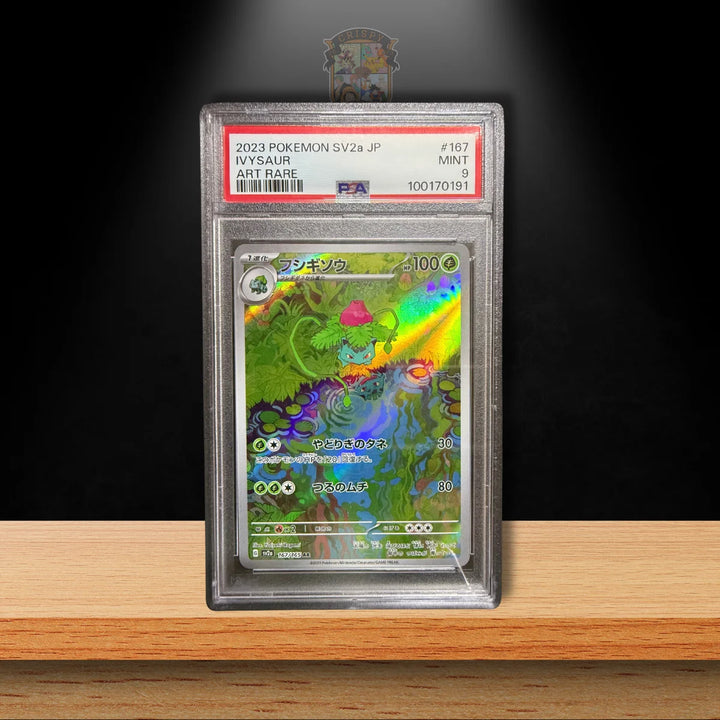 Pokémon Bisaknosp (sv2a 167) PSA 9 (JP)