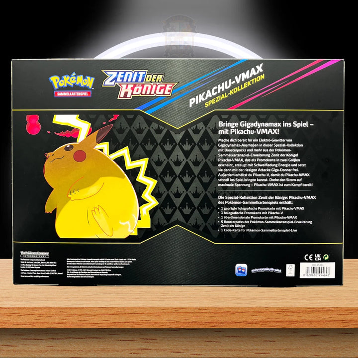 Pokémon Zenit der Könige Pikachu VMAX Spezial Kollektion