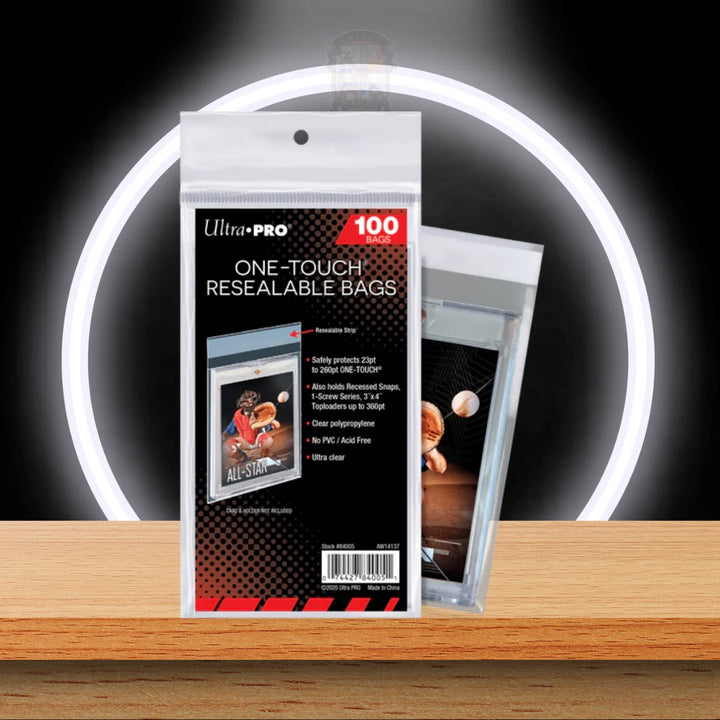 Ultra Pro ONE TOUCH RESEALABLE BAGS (100 BAGS)