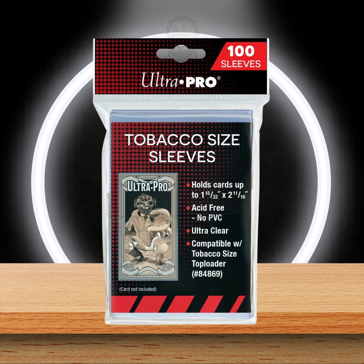 Ultra Pro TOBACCO SIZE SLEEVES (100 SLEEVES)