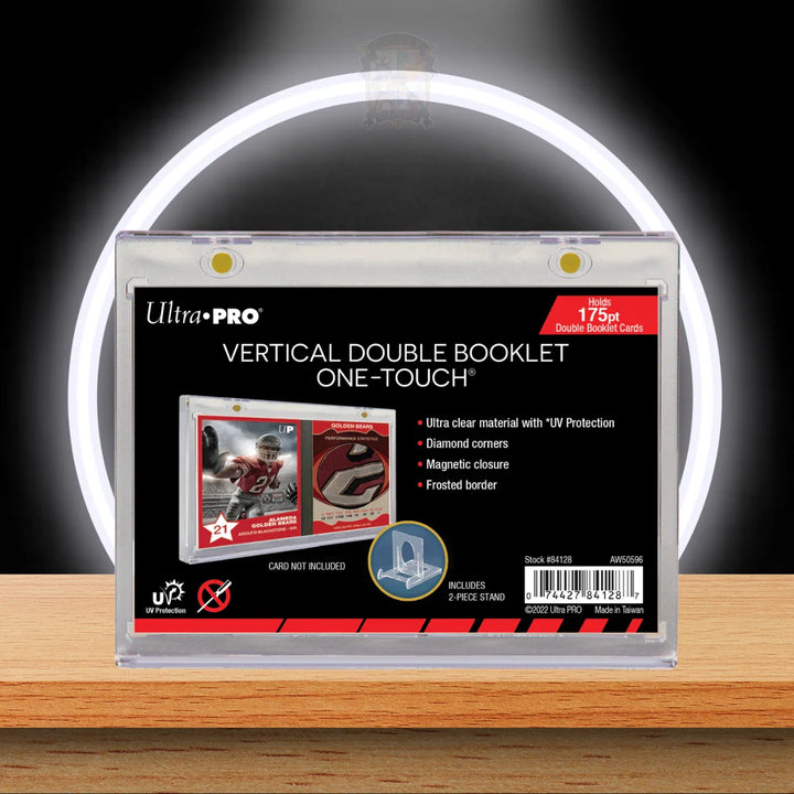 Ultra Pro VERTICAL BOOKLET CARD HOLDER - UV ONE-TOUCH