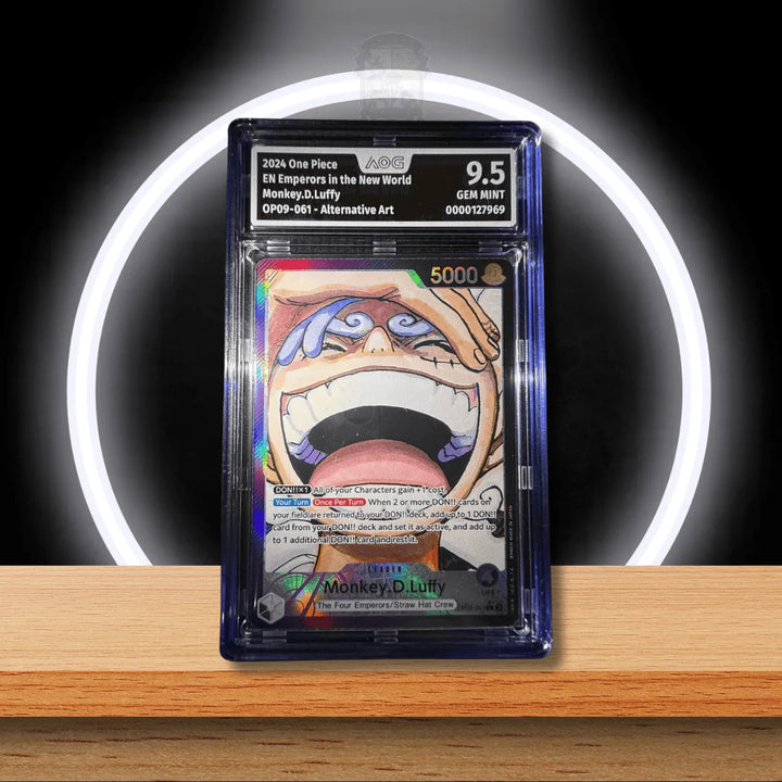 One Piece Monkey D. Luffy OP09-061 Alternate Art ENG AOG 9.5 kaufen