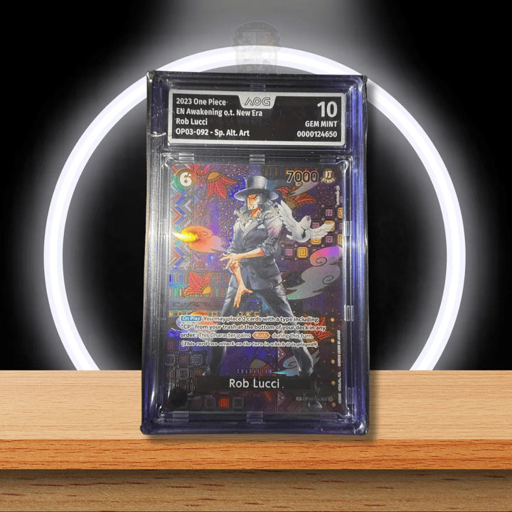 One Piece Rob Lucci OP03-092 Special Alt Art ENG AOG 10 kaufen