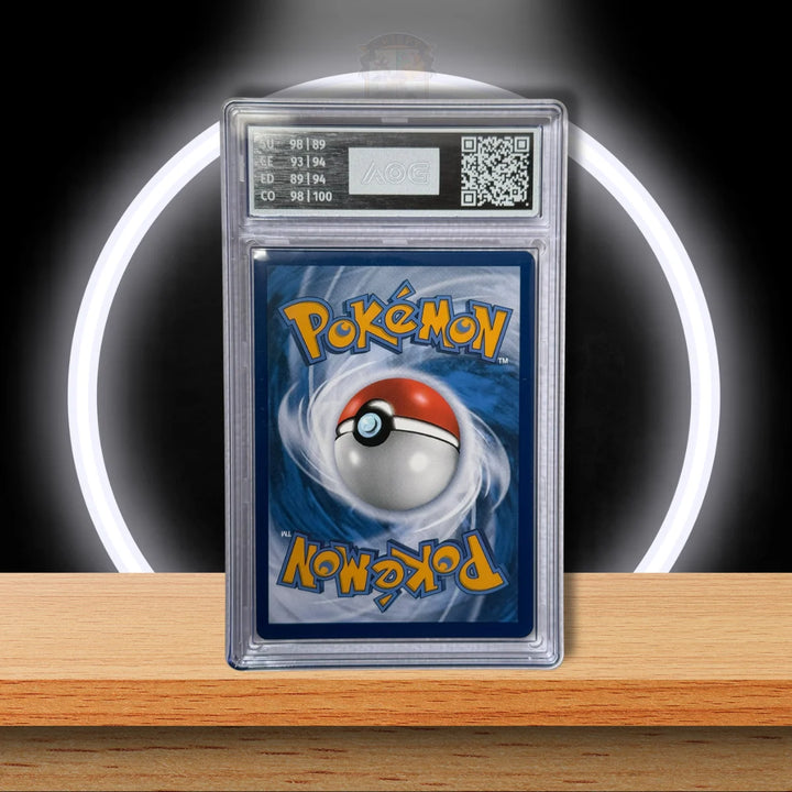 Pokémon Graded Card aus Reisegefährten als Error Print in deutscher Sprache