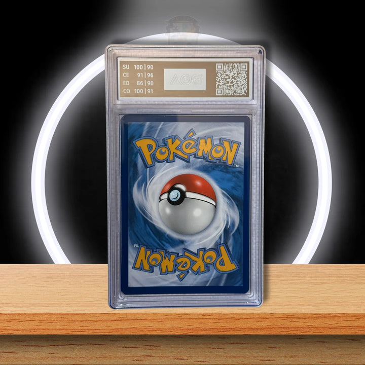 Pokémon Karpador Illustration Rare 203/193 aus Entwicklungen in Paldea als deutsche AOG 9 Graded Card, Exemplar 1