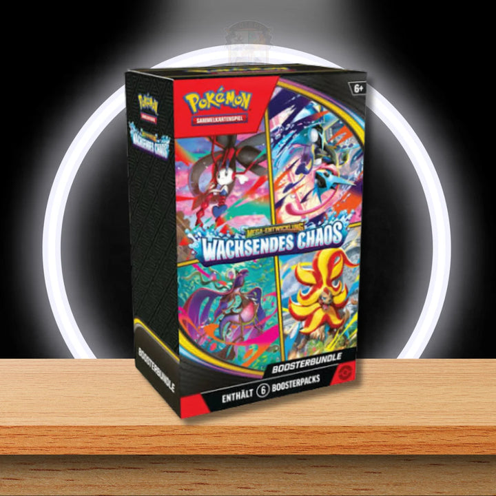 Pokémon Wachsendes Chaos Booster Bundle (DE) – Deutsches Pokémon TCG Booster Bundle