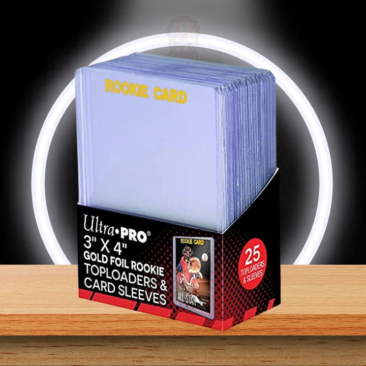 Ultra Pro Toploader 3 x 4 - Gold Foil Rookie mit Sleeves kaufen
