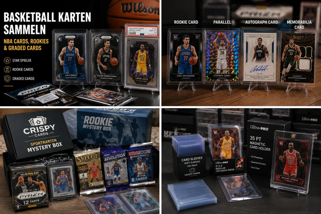 Basketball Karten sammeln: NBA Cards, Rookies und Graded Cards erklärt