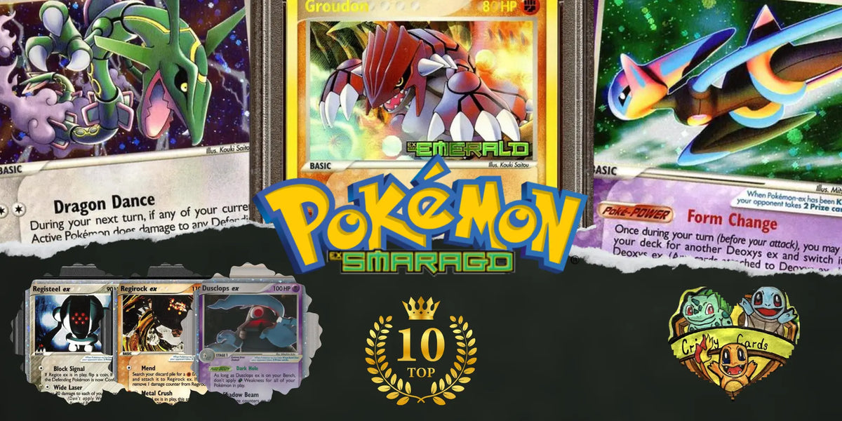 Die seltensten Pokémon aus EX Smaragd