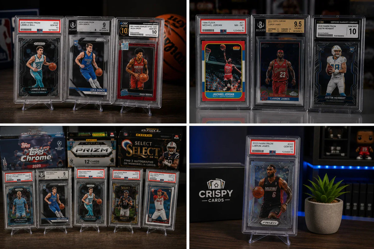Graded Sportkarten erklärt: PSA, BGS, CGC & Co.