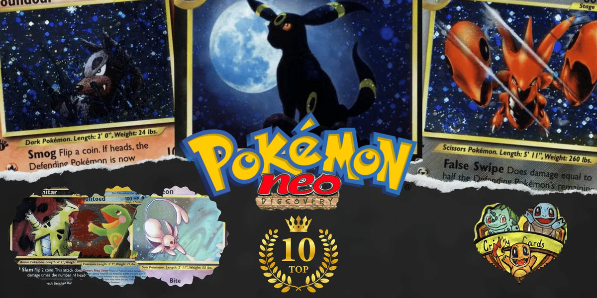 Pokémon Neo Entdeckung: Die seltensten Karten
