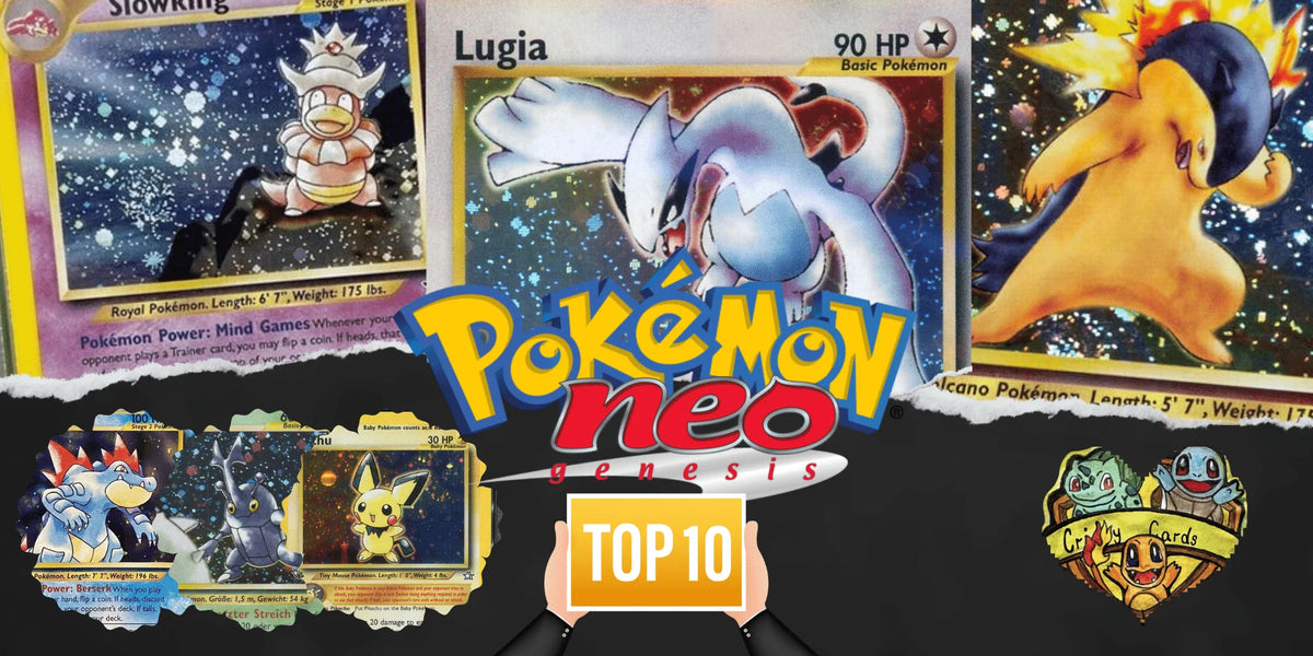 Pokémon Neo Genesis: Die seltensten Karten
