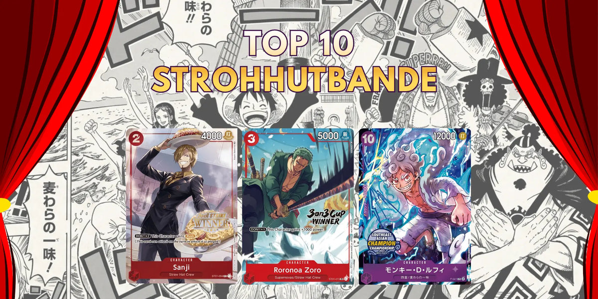 Die 10 besten Straw Hat Cards im One Piece TCG!