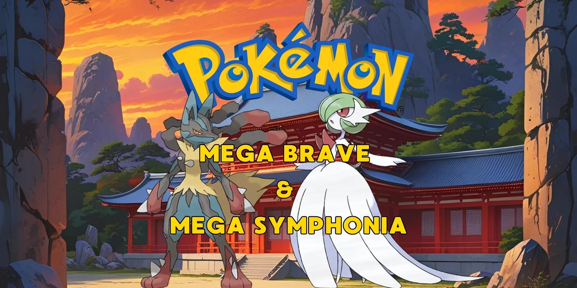 Mega-Evolution kehrt zurück – Das Mega Brave & Mega Symphonia Set im August 2025