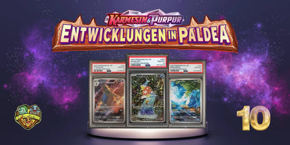 Top 10 Karten aus Pokémon Entwicklungen in Paldea