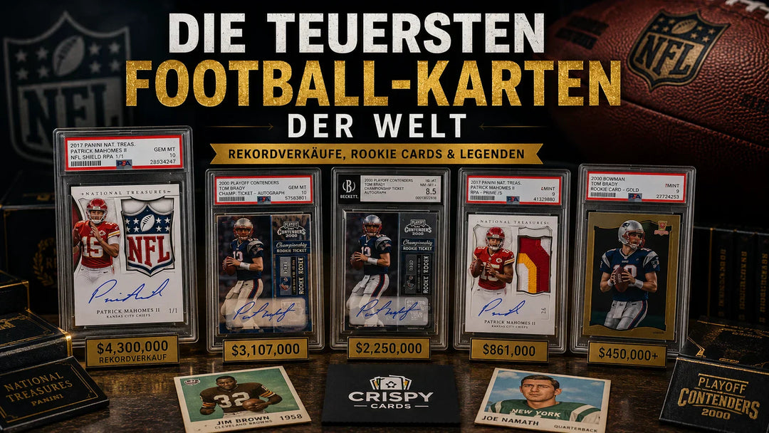 Die teuersten Football-Karten der Welt