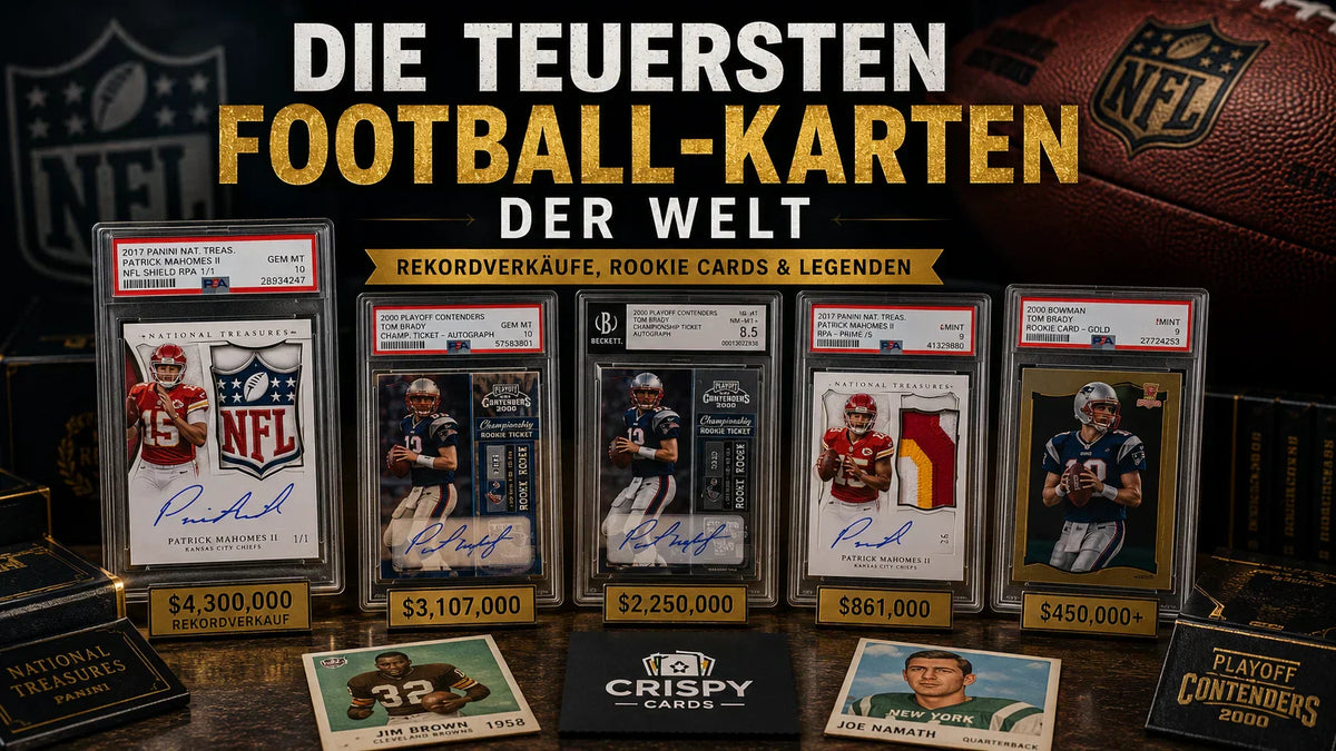 Die teuersten Football-Karten der Welt