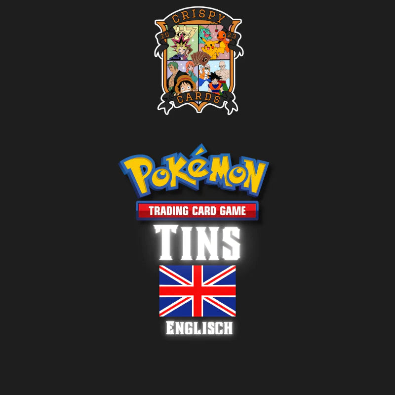 Pokémon Tins in Englisch