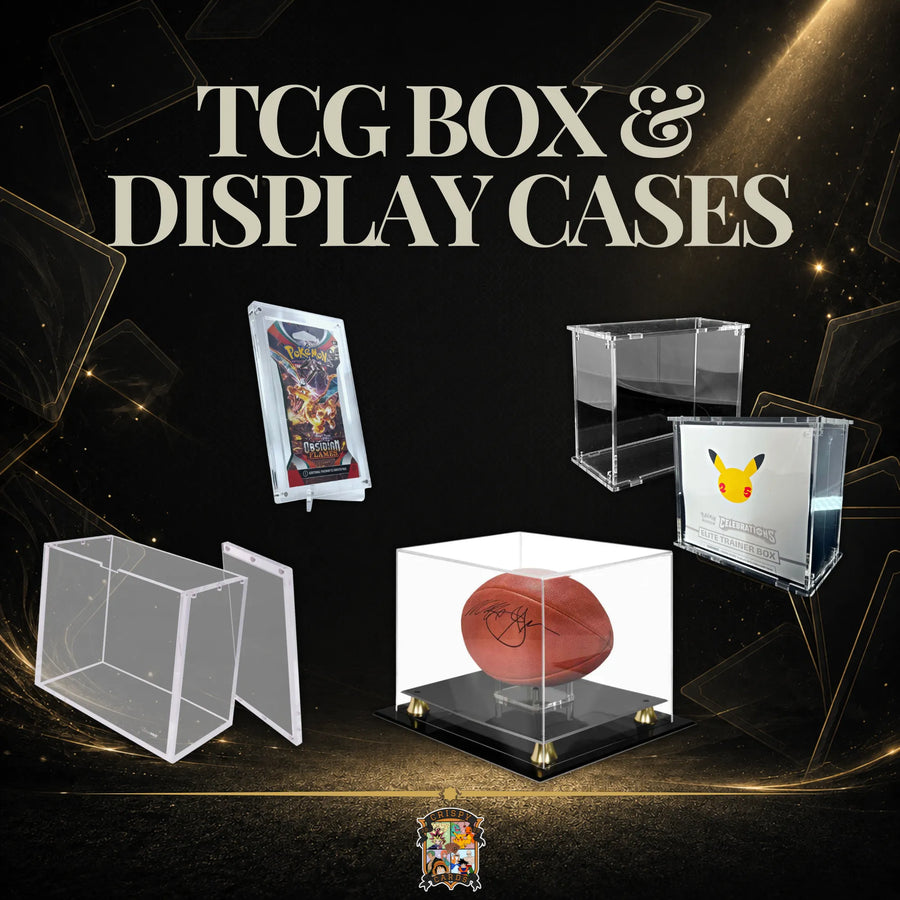 Box & Display Cases für Sammelkarten