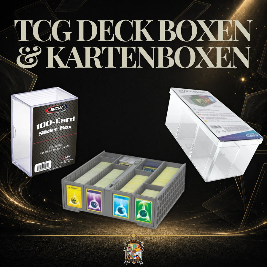 Deck Boxen & Kartenboxen für TCG Karten
