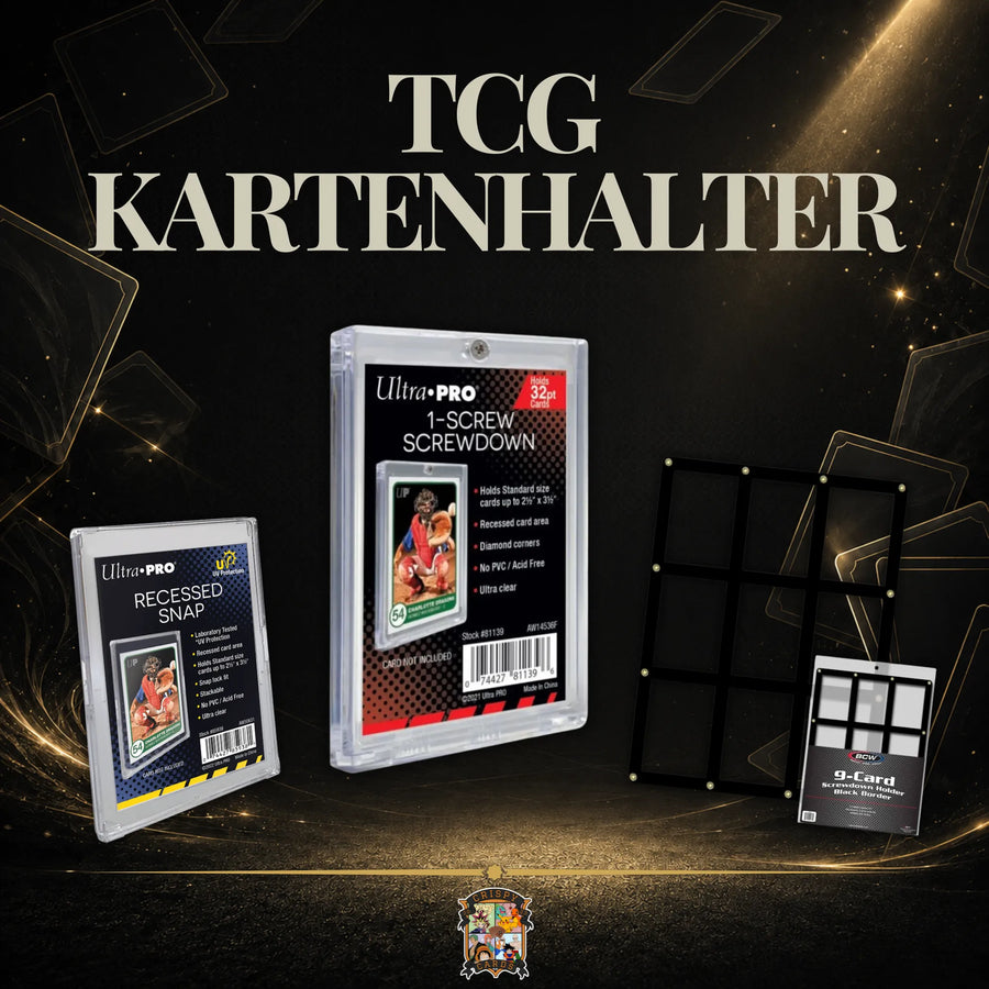 Kartenhalter für Sammelkarten & Trading Cards