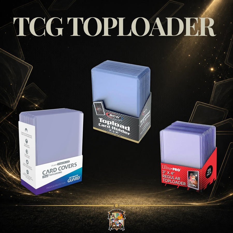 Toploader für Sammelkarten & Pokémon Karten
