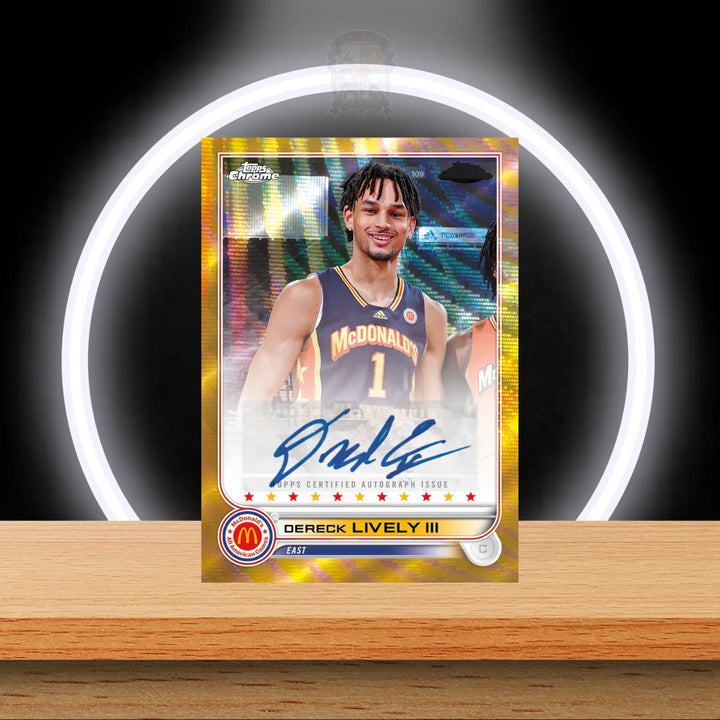 2022 Topps Chrome McDonald's All American Basketball Hobby Box