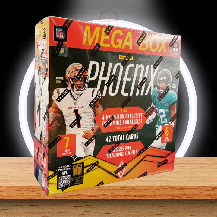 2025 Panini NFL Phoenix Football Mega Box englisch