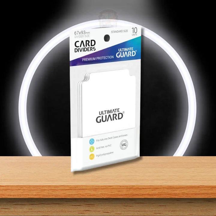 Ultimate Guard Card Dividers Standardgröße Weiß (10)