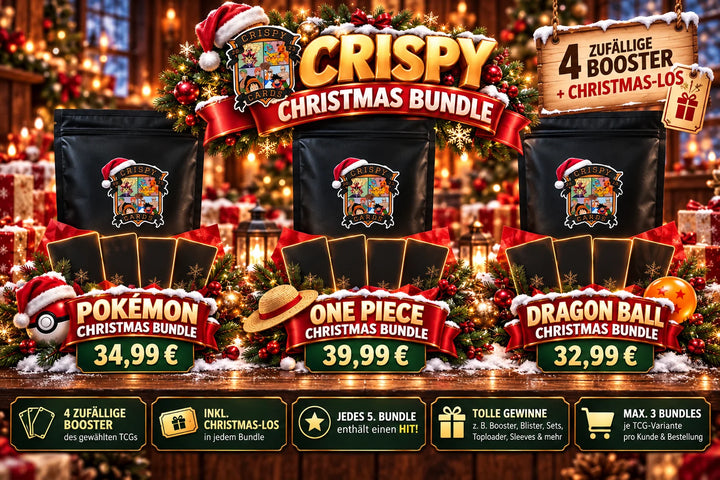 Crispy Christmas Bundle – Pokémon, One Piece & Dragon Ball