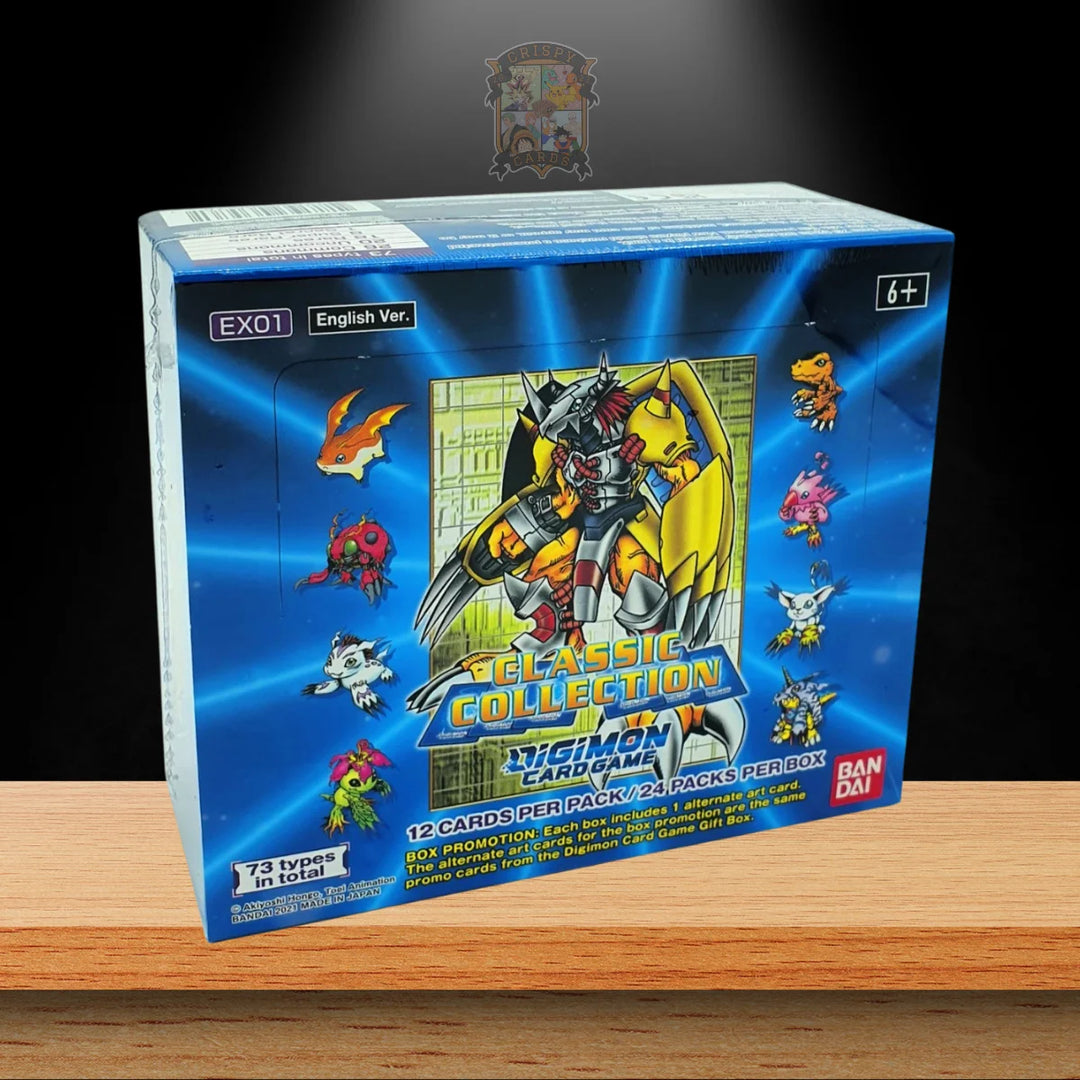 Digimon Classic Collection Display