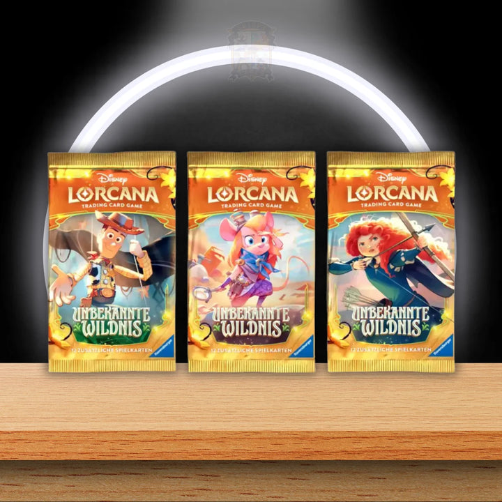 Disney Lorcana Unbekannte Wildnis Display (DE)