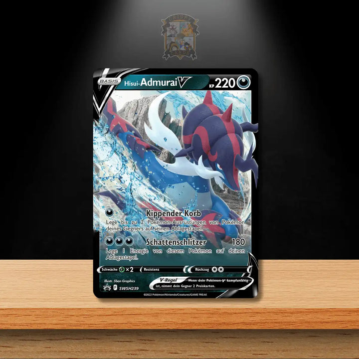 Divergent Powers Tins: Hisui-Admurai V Tin-Box (EU Version)