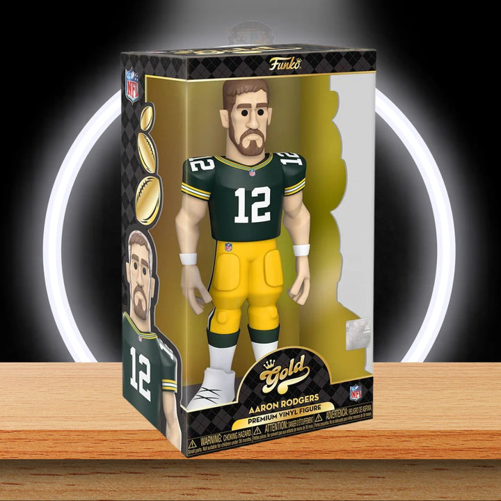 NFL: Packers Vinyl Gold Figuren 30 cm Aaron Rodgers