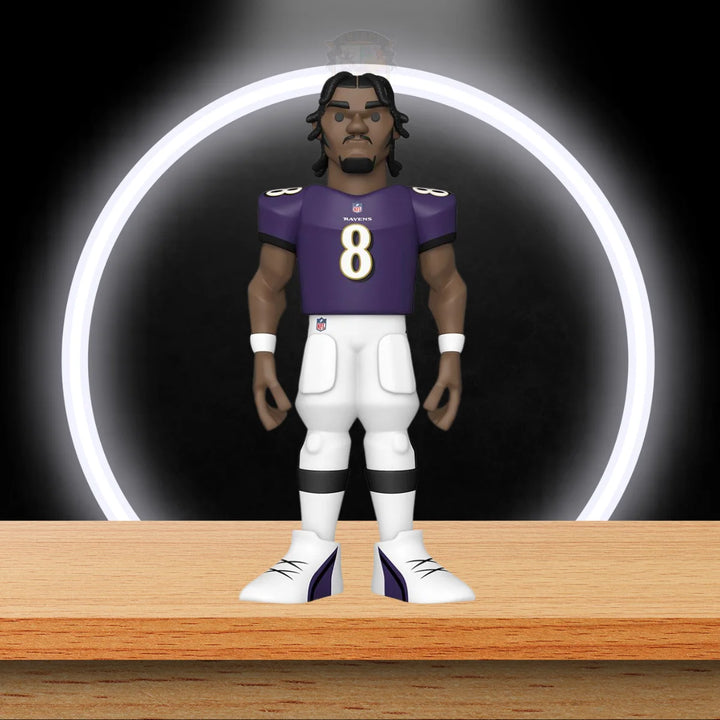 NFL: Ravens Vinyl Gold Figuren 30 cm Lamar Jackson