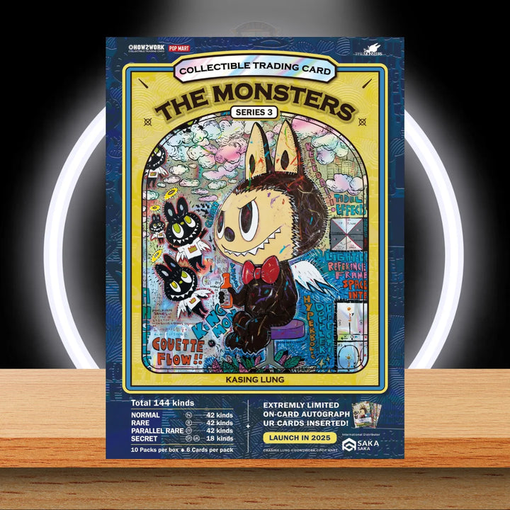How2Werk Labubu Collectible Trading Cards The Monsters Series 3