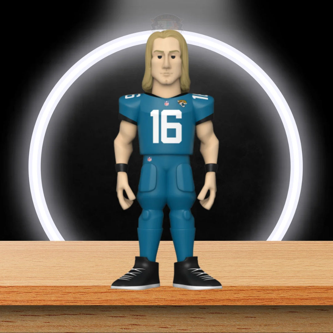 NFL Gold Trevor Lawrence Jaguars Vinyl Gold Figur 13 cm