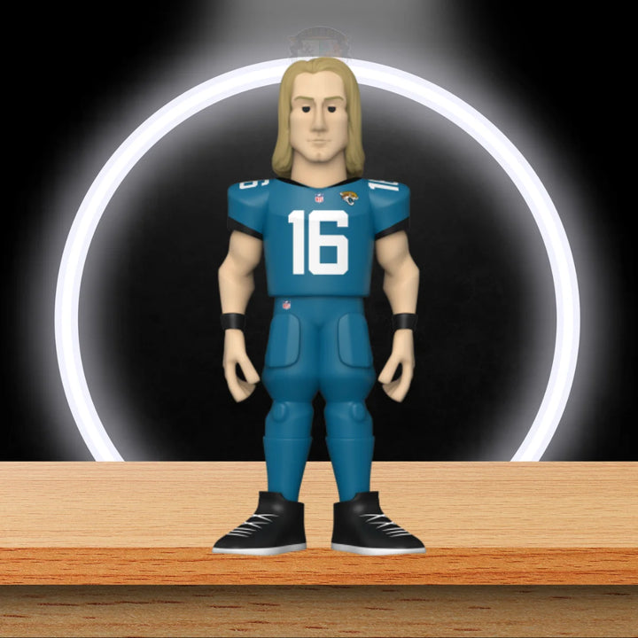 NFL Gold Trevor Lawrence Jaguars Vinyl Gold Figur 13 cm