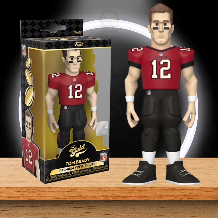 NFL: Buccaneers Vinyl Gold Figuren 30 cm Tom Brady